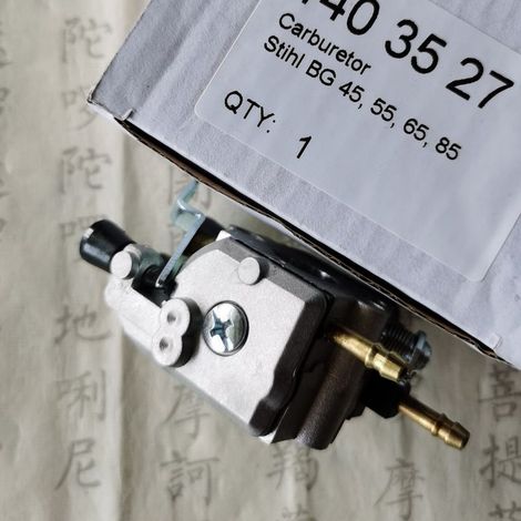 Carburateur BG45 BG55 BG65 BG85 SH55 SH85 carburateur 4229 120 0606, type à membrane, convient aux sèche-cheveux STILE. (1/5)