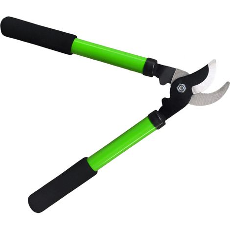 Sécateur jardin branches épaisses coupe arbre fruitier pour taille jardin outil manuel effort réduit durable vert (1/5)