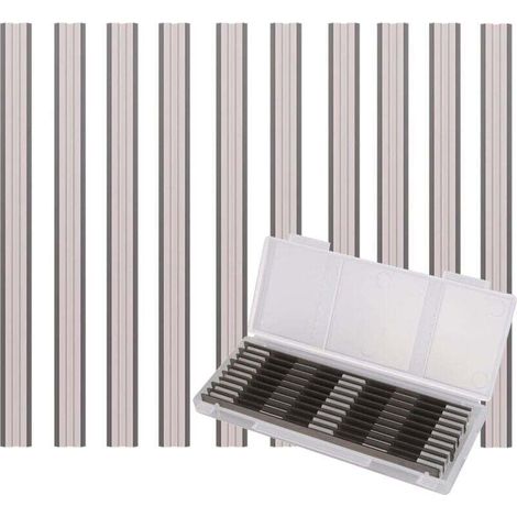 10 Pièces Ensemble de Rabot Electrique Lame, 82x5.5x1.1mm, pour Rabots Makita, Black & Decker, Bosch, DeWalt et Elu (1/4)