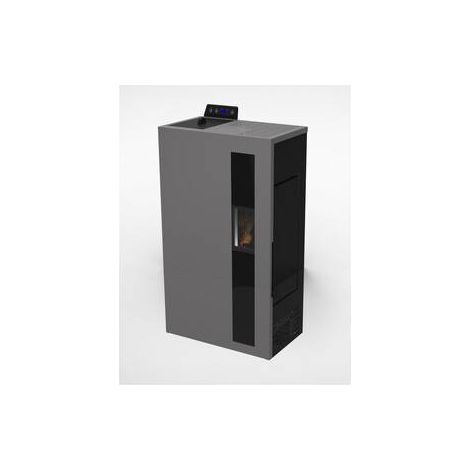 C STUFA PELLET SLIM BRONTE 5 ANTRACITE
