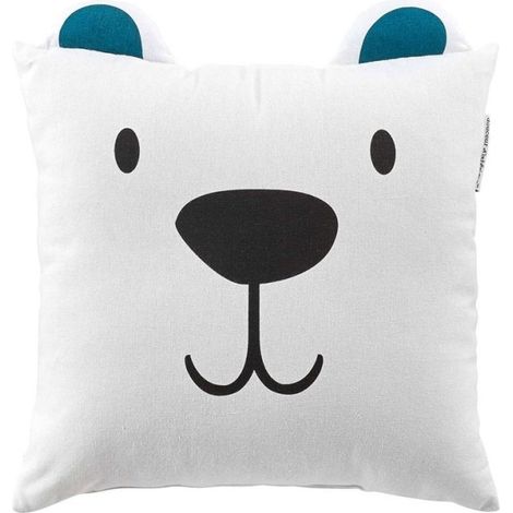 Coussin 40x40 cm Igloo coton (1/4)