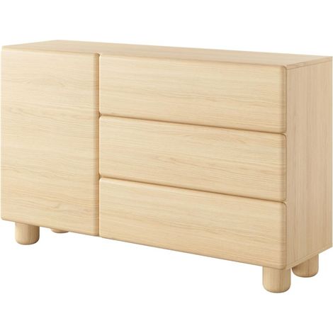 CASSETTIERA, rovere Vicenza, 130 x 80,2 x 38 cm (1/5)