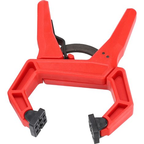 Pince à cliquet à ressort à dégagement rapide en plastique technique, poignée en C, outil de travail du bois 2 pouces (1/5)