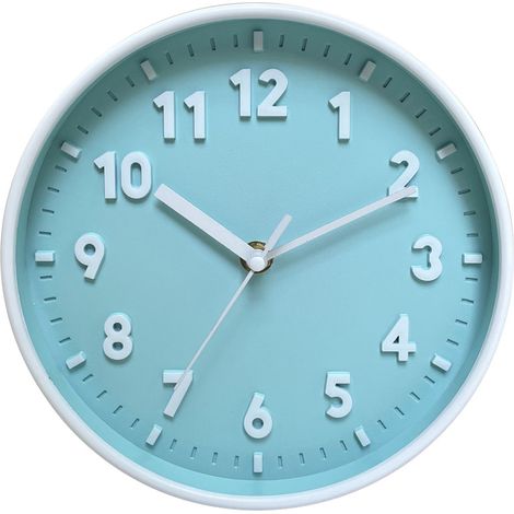 Horloge Murale 3D - Cadran Numérique Rond - Mouvement Silencieux - Pour Chambre Salon Bureau - 1 Pièce (1/5)