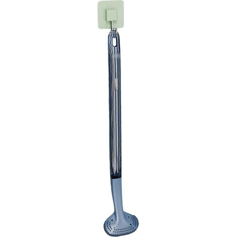 Langstielige Toilettenbürste, multifunktionale Toilettenbürste, kompatibel mit Reinigungsmitteln, badezimmerfreundlich (1/5)