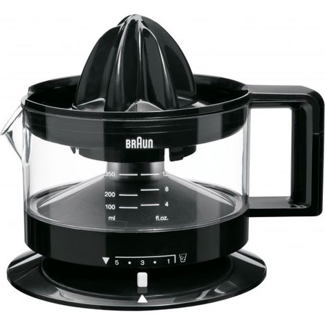 Braun CJ3000BK - Exprimidor 350ml Negro