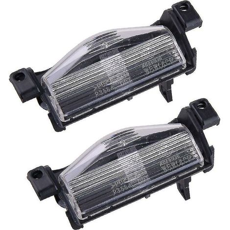 2 cubiertas para luz de matrícula de coche para Mazda 2, 3, M2 y M3 (2011-2013) (1/5)