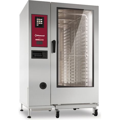 Four gaz touch vapeur boiler / convection 20 x GN - Diamond