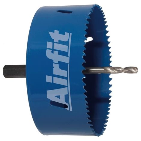 Airfit Kreisschneider 110mm, HSS Bimetall mit Aufnahme, für Kunststoff und Metall, 20110KS