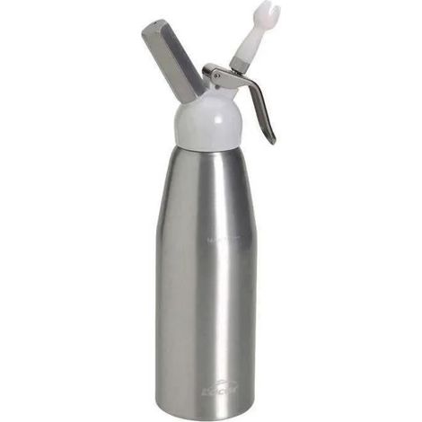 Lacor Sifone per Panna 1 litro Alluminio Argento (1/2)