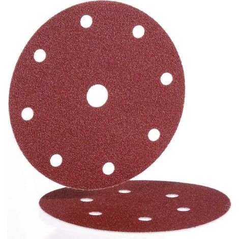 Disque abrasif HERMES papier épais auto-agrippant - Corindon-125-100
