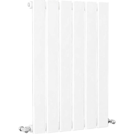 SKY Bathroom Flat Panel Radiator Horizontal 600x408mm Single White