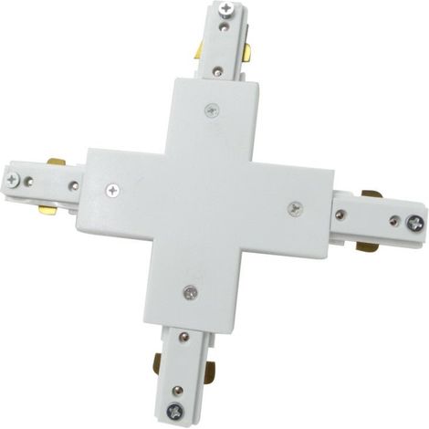 Connecteur X Rail Monophasé - Blanc - SILUMEN (1/3)