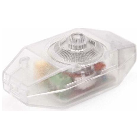 LED Dimmer (Cord) - 1 to 60 W - Continuously Dimmable - Compatible with Incandescent Bulbs - On/Off - Voltage 220 to 230 V - Dimmable Cord - T (1/4)