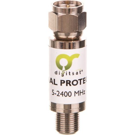 Protezione da sovratensione per antenna 5-2400 MHz, onice 77-121