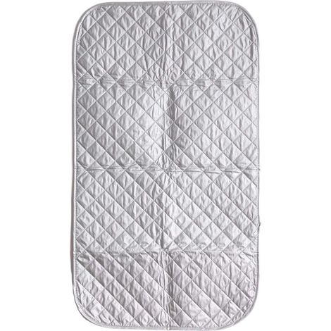 Tapis de Repassage Antidérapant Résistant à la Chaleur Épais 48 x 85 cm