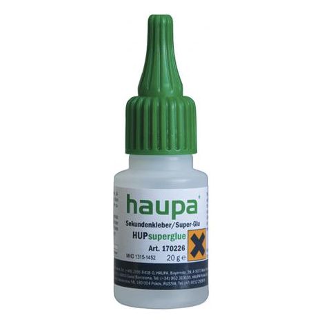 Universal-Sekundenkleber "HUPsuperglue" Flasche 20 g 170226