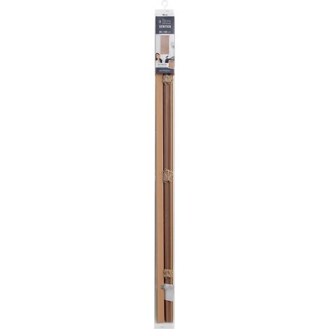 Douceur d'Intérieur Tenda Veneziana Lamelle, Rame, 90 x 130 cm