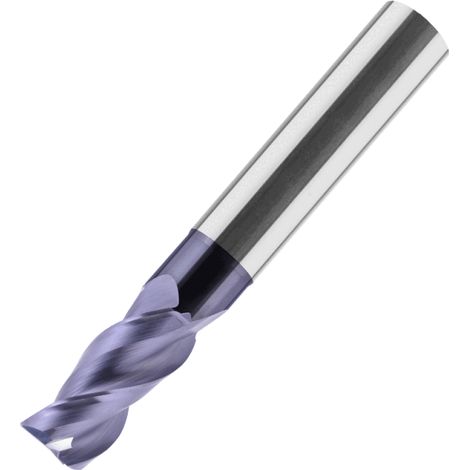 VHM-Schaftfräser HPC INOX TIALN 8 mm HA