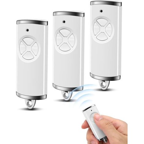- 868MHz Télécommande Portail HSE4-868-BS, HSE2-868-BS, HS5-868-BS, HS4-868-BS, 4 Canaux, Rolling Code, Telecommande Tubauto avec Piles, Telecommande HS1-868-BS, HSP4-868-BS, HSD2-868-BS (1/5)