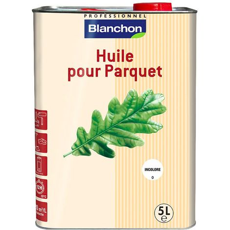 Olio per parquet Blanchon 5L incolore pronto all'uso