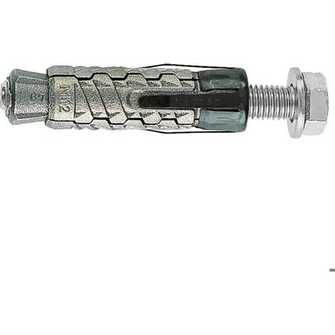 Fischer Tacos de Fundición Maleable GM 10X60 Gris Bolsa de 4