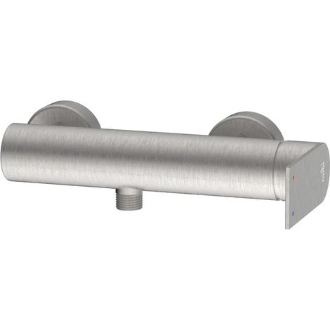 Miscelatore esterno doccia Sun Ø25 mm acciaio (1/2)