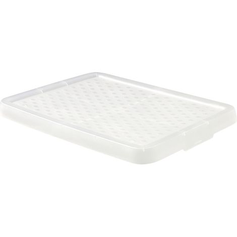 Curver 230649 Drehstapelbehälter ESSENTIALS Deckel für 20L und 26L Box, Transparent 1 St.