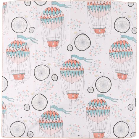 Tapis de sol antidérapant pour chaise haute bébé, motif mignon, imperméable, multifonction, protection contre les éclaboussures pour maison (1/5)