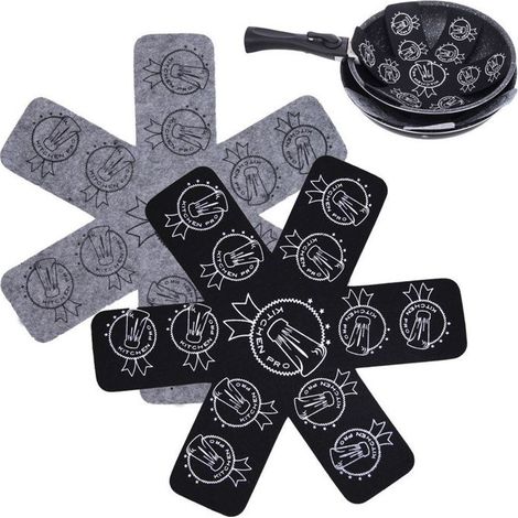 Séparateurs de casseroles en feutre de 32 cm, 2 pièces. (1/5)