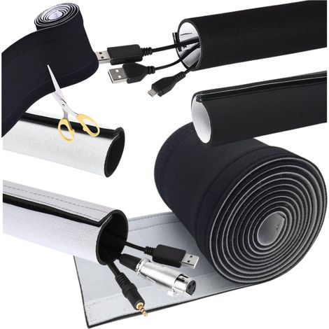 Organizador de cables Cubierta para cables 3m