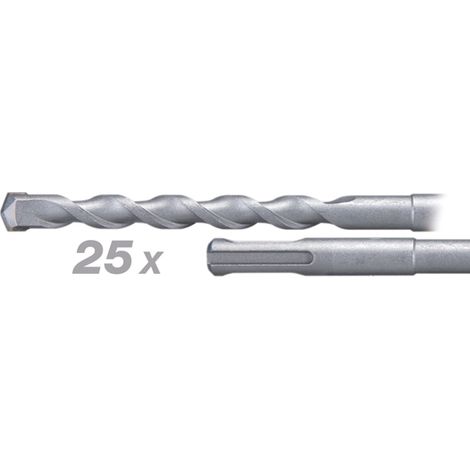 Foret à béton Makita STANDARD 8x160 mm SDS-plus 25 unités