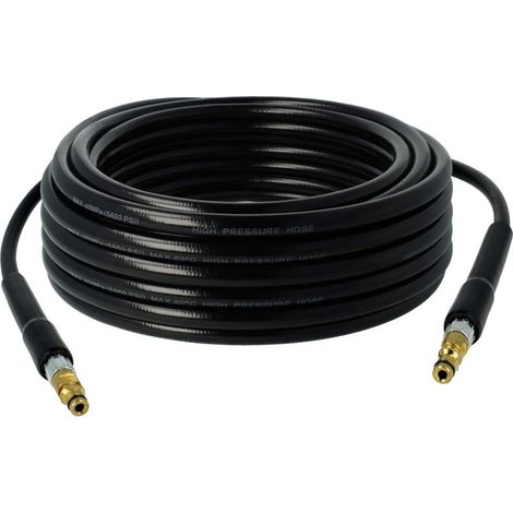 Tuyau haute pression 15 m compatible nettoyeur Kärcher K 2 Power Control K 2 Home T150 GB - Raccord fileté en laiton (1/5)