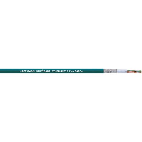 Lapp 10 Meter 2170300 ETHERLINE P Flex CAT.5e 4x2x26 AWG Ethernet IP I LABS-frei I Lan Kabel I Verlegekabel I Halogenfrei I Netzwerkkabel I Internetkabel I Datenkabel I Installationskabel I EtherCAT