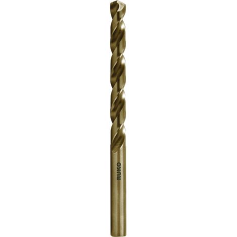 RUKO 10x Foret spiralé DIN 338 Type VA HSSE-Co 5 Ø 10,3 mm - 215103
