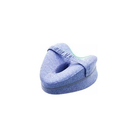 oreiller de oreiller de jambe ergonomique dormeur latéral boucle d'oreiller mémoire oreiller orthopédique oreiller genou confort de couchage optimal housse lavable oreiller pour dormeurs latéraux orei (1/5)