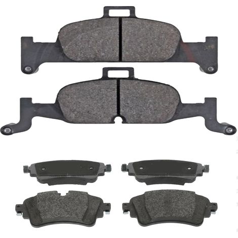 KIT PASTIGLIE FRENO ANTERIORI E POSTERIORI compatibile con AUDI A7 (4KA) / PASTIGLIE FRENANTI AUTO OEM FDB5101,FDB4617 / SOSTITUZIONE DIRETTA / BASSA POLVERE / SILENZIOSO