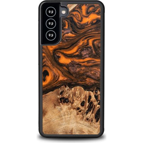 Funda Bewood Unique para Samsung Galaxy S21 - Naranja (1/4)
