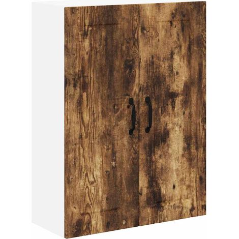 Meubles de Rangement,Armoire de cuisine Chêne fumé 60 x 31 x 80 cm Bois d'ingénierie CFW836784 (1/5)