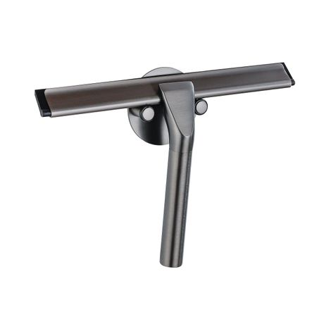 Fortifura Galeria Raclette à vitre - support - 22cm - Gunmetal brossé PVD