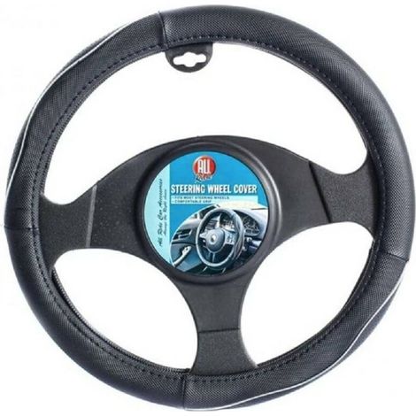 Trade Shop - UNIVERSAL-AUTO-LENKRADBEZUG KUNSTLEDER AUTO-LENKRADBEZUG WOHNMOBIL 38 CM - (1/3)
