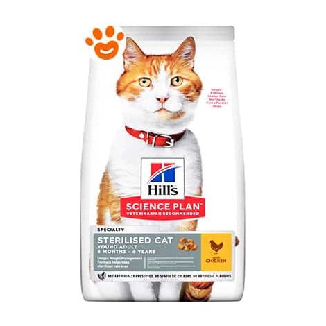 Hills Cat Science Plan Adult Sterilizzato Pollo - Sacco 10 Kg -