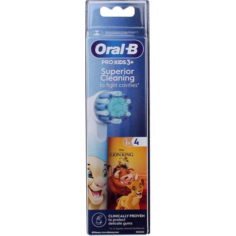 Oral-b - oral-b kids lion king brushes 4 pcs - 8700216302074 -
