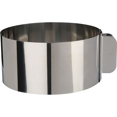 Ausziehbare Plattierform, Edelstahl, Durchm. 16cm bis 30cm 75524 (1/2)
