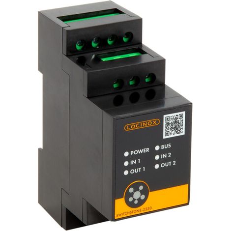 Module relais à 2 canaux avec contact NO/NC - LOCINOX - (1/2)