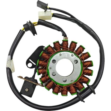 Applicable aux pièces de la bobine du stator du magnéto pour les motos Xunsha, Huansha, Yusha et Xisha 125.