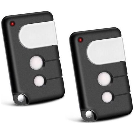 Lot de 2 Telecommande Portail compatibles avec Chamberlain, 433,92 MHz 3 canaux, compatibles avec TX4RUNI, TX2REV, 84335EML, 84333E, 94333E, 4335EML, MotorLift 500, 700 (1/4)