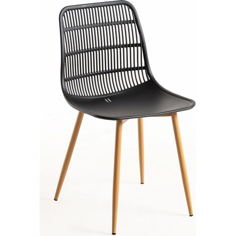 Sillas Comedor - Silla Bake - Negro