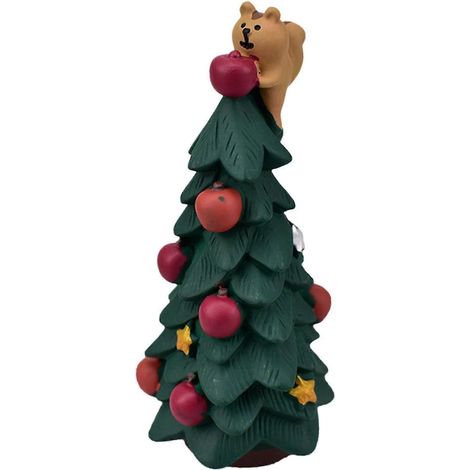 Sapin de Noël artificiel en résine, décoration de Noël pour les fêtes et la maison-StyleE (1/5)