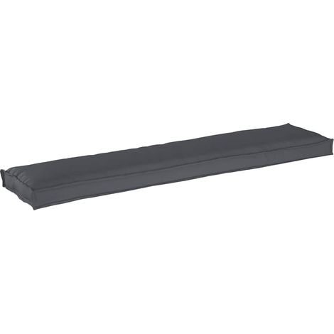 Coussin de palette Anthracite 180 x 40 x 8 cm Tissu Oxford (1/5)